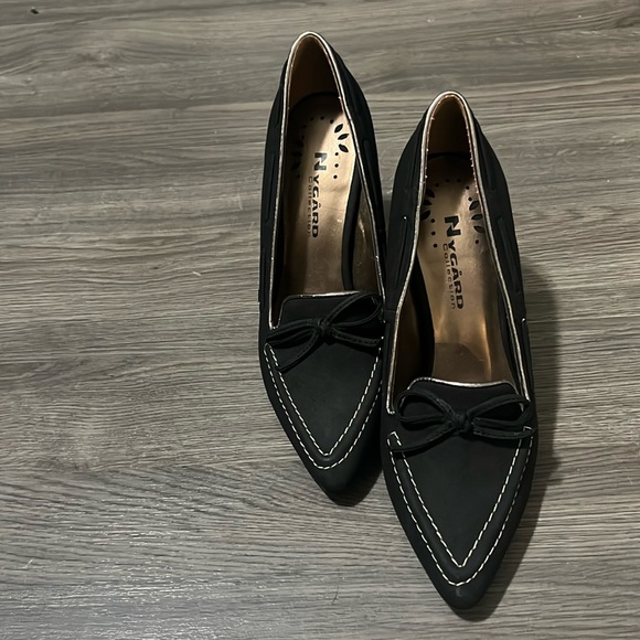 Peter Nygard black Nygard collection pumps size 7M - Picture 1 of 2